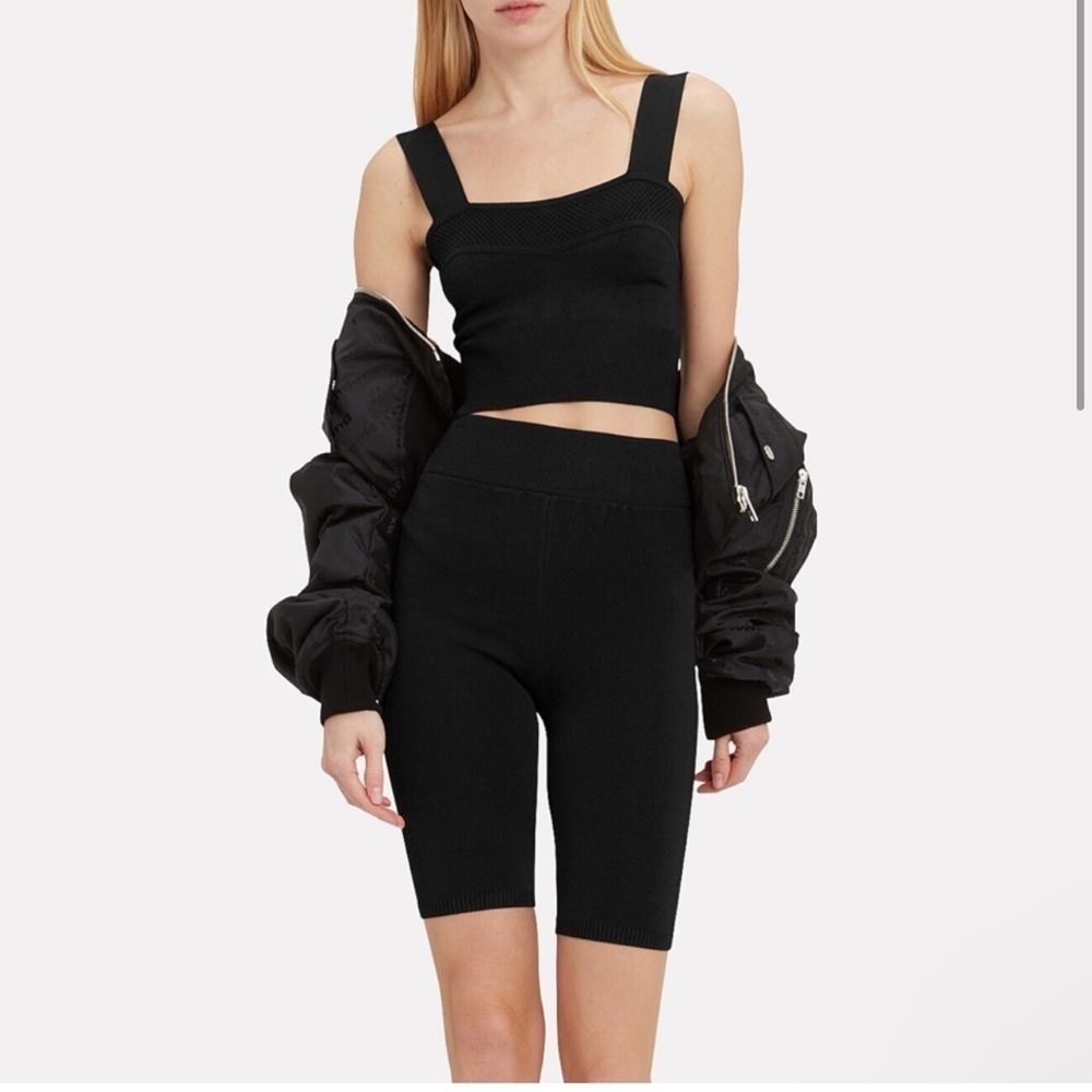 Fleur Du Mal Knit Bra Top Black - Picture 3 of 8